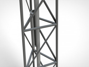 Sci fi antenna 14 3D मॉडल