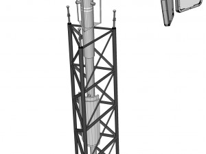 Sci fi antenna 14 3D मॉडल