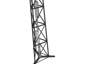 Sci fi antenna 14 3D मॉडल