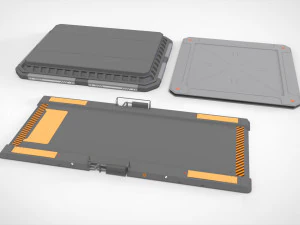 科幻建筑 kitbash 34 3D 模型