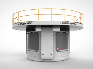 Sci-fi architecture kitbash 34 3D मॉडल