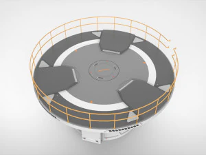 科幻建筑 kitbash 34 3D 模型