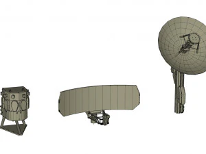 एंटीना लोकेटर 1 3D मॉडल