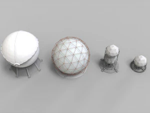 радар 3D Модель
