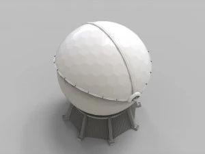 радар 3D Модель