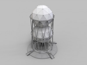 Radar 3D मॉडल