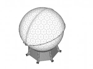 радар 3D Модель