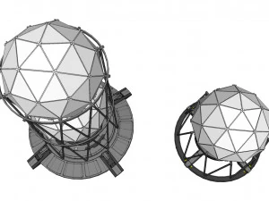 радар 3D Модель