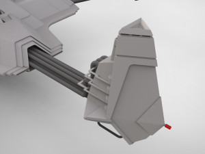 Sci-fi antenna Modelo 3D