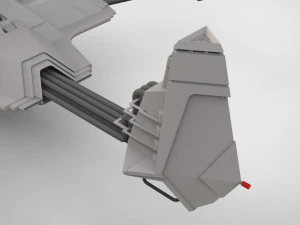 科幻天线 3D 模型