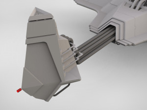 Sci-fi antenna Modelo 3D