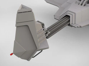 科幻天线 3D 模型