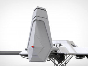 Sci-fi antenna Modelo 3D