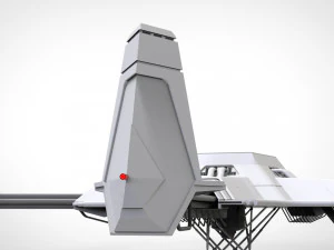 科幻天线 3D 模型