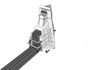 Sci-fi antenna Modelo 3D