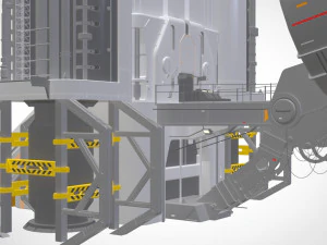 Sci-fi radar 3D Model