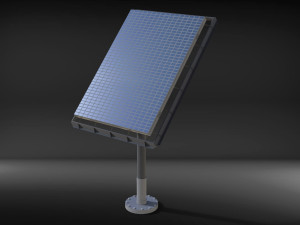 sci-fi solar battery 3D-Modell