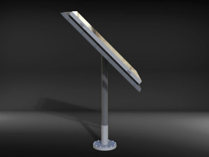 sci-fi solar battery 3D-Modell