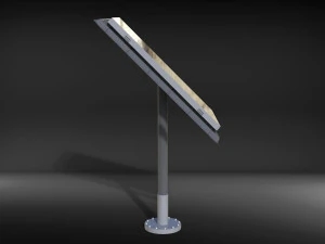 sci-fi solar battery 3D Model