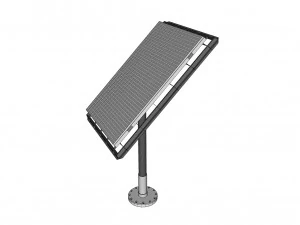 sci-fi solar battery 3D Model