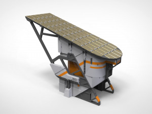 Sci-fi solar collector 3D मॉडल