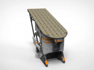 Sci-fi solar collector 3D Model