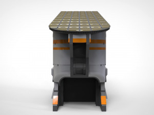 Sci-fi solar collector 3D मॉडल