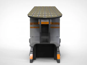 Sci-fi solar collector 3D Model