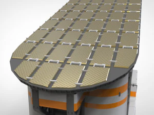 Sci-fi solar collector 3D Model