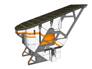 Sci-fi solar collector 3D मॉडल
