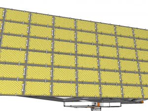 Sci-fi solar collector 3D Model