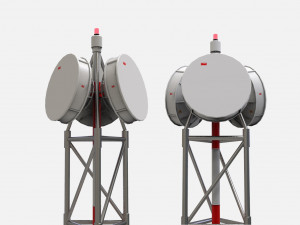 Sci fi mast 1 3D Модель