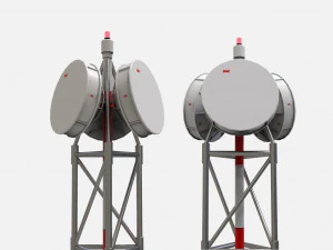Sci fi mast 1 3D Model