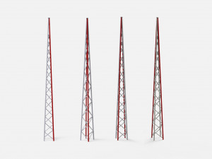 Sci fi mast 1 3D Модель