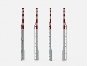 Sci fi mast 1 3D Model