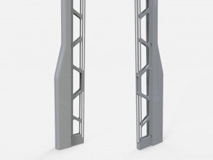 Sci fi mast 1 3D Модель