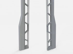 Sci fi mast 1 3D Model