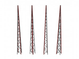 Sci fi mast 1 3D Модель