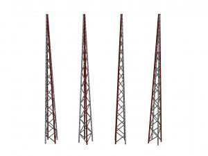 Sci fi mast 1 3D Model