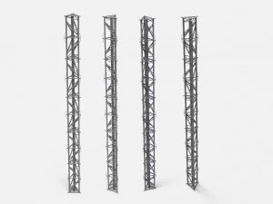 Sci fi Mast 3 3D Model