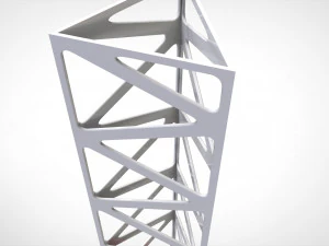 Sci fi Mast 3 3D Model