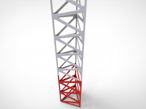 Sci fi Mast 3 3D Модель