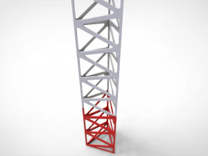 Sci fi Mast 3 3D Model