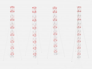 Sci fi Mast 3 3D Модель