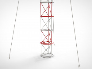 Sci fi Mast 3 3D Модель