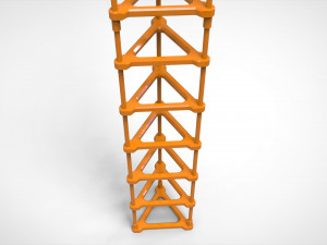 Sci fi Mast 3 3D Модель