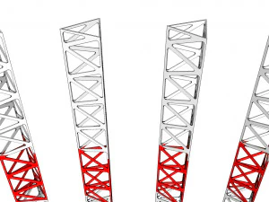 Sci fi Mast 3 3D Model
