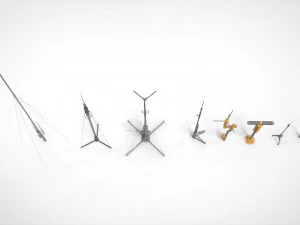 Sci fi mast 4 3D Model