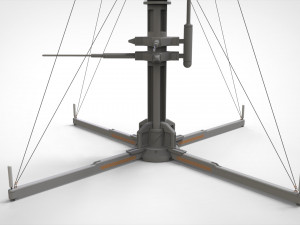 Sci fi mast 4 3D Model