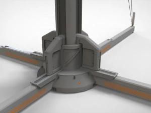 Sci fi mast 4 3D Model